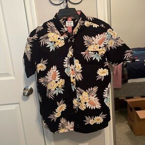 Floral button down shirt, size L, Sunrise Kingdom brand ( got it from target)